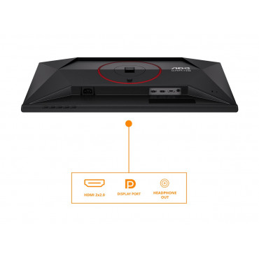 AOC | 25G4ZR | 25 " | Fast IPS | FHD | 16:9 | 240 Hz | 0.5 ms | 1920 x 1080 pixels | 300 cd/m | HDMI ports quantity 2 | Black