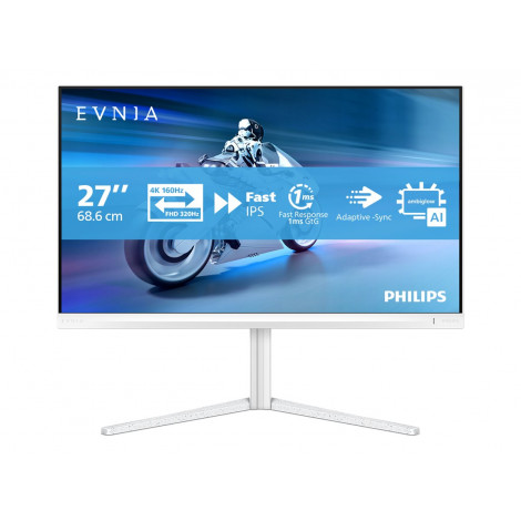 Philips | 27M2N5901A/00 | 27 " | Fast IPS | UHD | 16:9 | 160 Hz | 1 ms | 3840 x 2160 pixels | 350 cd/m | HDMI ports quantity 2 |
