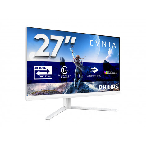 Philips | 27M2N5901A/00 | 27 " | Fast IPS | UHD | 16:9 | 160 Hz | 1 ms | 3840 x 2160 pixels | 350 cd/m | HDMI ports quantity 2 |