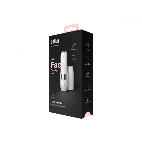 Braun Face Mini Hair Remover | FS1000 | Cordless | White