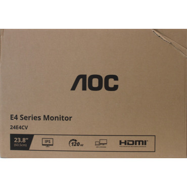 SALE OUT. AOC 24E4CV 23.8 IPS 1920x1080/300cd/m /4ms/DisplayPort HDMI Headphone out | SALE OUT. | AOC | 24E4CV | 23.8 " | IPS | 