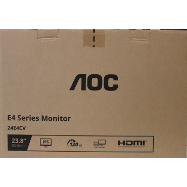 SALE OUT. AOC 24E4CV 23.8 IPS 1920x1080/300cd/m /4ms/DisplayPort HDMI Headphone out | SALE OUT. | AOC | 24E4CV | 23.8 " | IPS | 