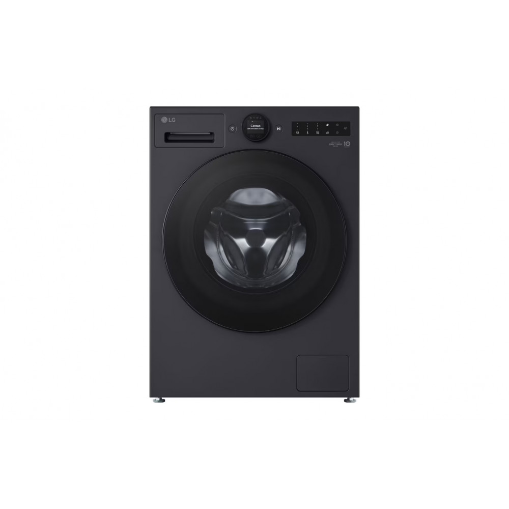 LG Washing machine F2X70S9TBB, A, Front loading, Washing capacity 9 kg, Depth 48 cm, 1200 RPM, LED, White | LG