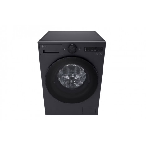 LG Washing machine F2X70S9TBB, A, Front loading, Washing capacity 9 kg, Depth 48 cm, 1200 RPM, LED, White | LG