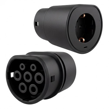 Elektromobilio iškrovimo adapteris Type 2 (Female), 16A - EU lizdas