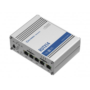 Teltonika | LTE Cat 12 Router | RUTX14 | 802.11ac | 867 Mbit/s | 10/100/1000 Mbps Mbit/s | Ethernet LAN (RJ-45) ports 5 | MU-MiM