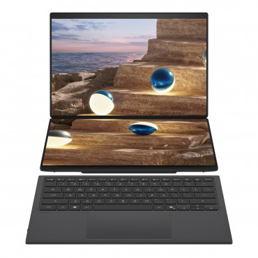 Asus Zenbook Duo UX8407AA-SN094X | Moher Gray | 14 " | OLED | Touchscreen | 2.8K | 2880 x 1800 pixels | Anti-Reflective | Intel 