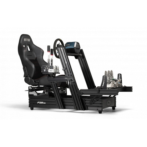 Next Level Racing Aluminium | F-GT Elite 160 Wheel Plate Edition | Black