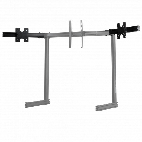 Next Level Racing Floor stand | Tilt | ELITE Free Standing Triple Add-On Monitor Stand | 21-43 " | Black