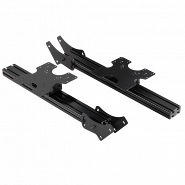 Next Level Racing Floor stand | Tilt | ELITE Free Standing Triple Add-On Monitor Stand | 21-43 " | Black