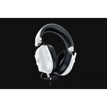 Razer Gaming Headset | BlackShark V2 X | Wired | Over-Ear | Microphone | Special White Edition | Noise canceling