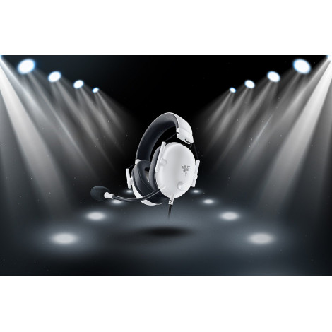 Razer Gaming Headset | BlackShark V2 X | Wired | Over-Ear | Microphone | Special White Edition | Noise canceling