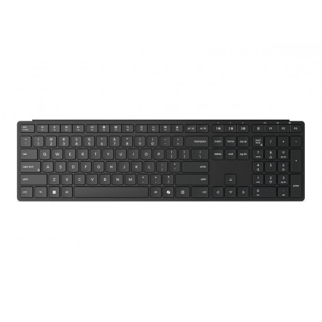 Lenovo Multi-Mode Pro Keyboard 6000 | Keyboard | Wireless | Nordic | Bluetooth | Wireless connection | Eclipse Black