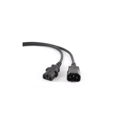 Cablexpert | PC-189 | Black | C14 coupler | C14 coupler