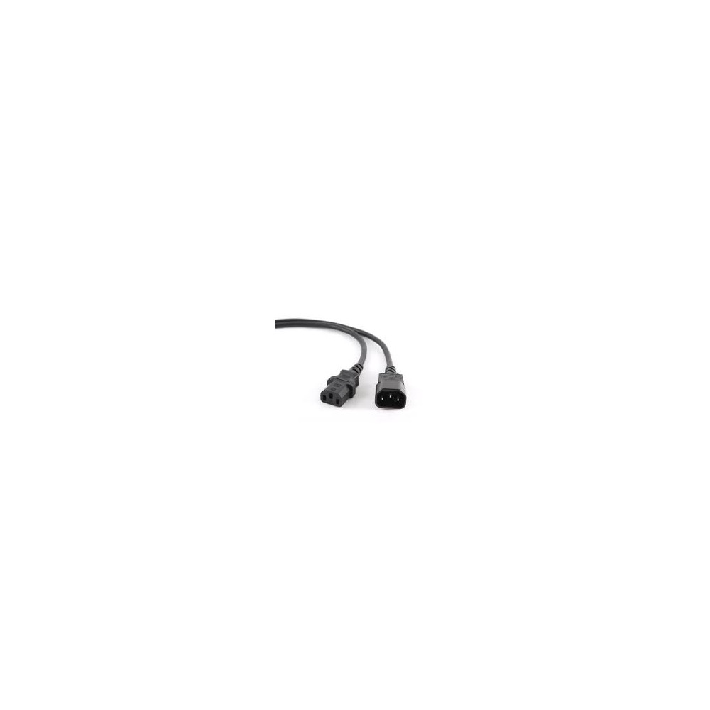 Cablexpert | PC-189 | Black | C14 coupler | C14 coupler