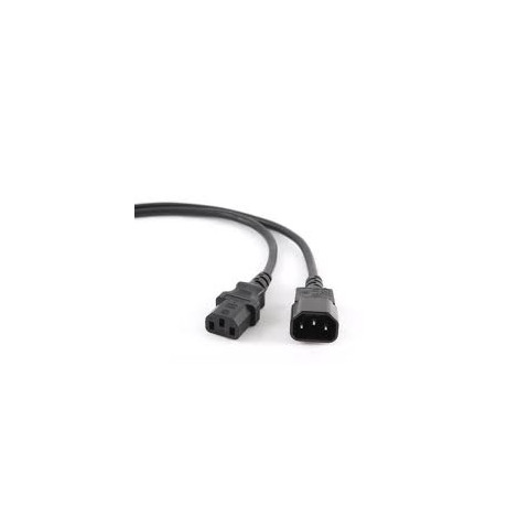 Cablexpert | PC-189 | Black | C14 coupler | C14 coupler