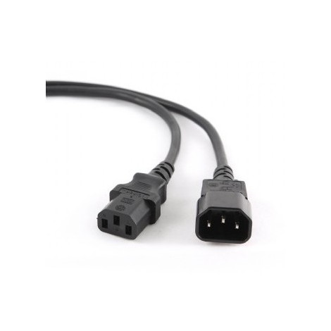Cablexpert | PC-189 | Black | C14 coupler | C14 coupler