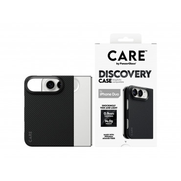 PanzerGlass Discovery Case | Back cover | Apple | iPhone 2026 Fold | Recycled plastic | Black