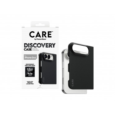 PanzerGlass Discovery Case | Back cover | Apple | iPhone 2026 Fold | Recycled plastic | Black