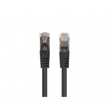 Lanberg Patchcord CAT.6 FTP 2M fluke passed 10-pack, Black | PCF6-20CC-0200-BK