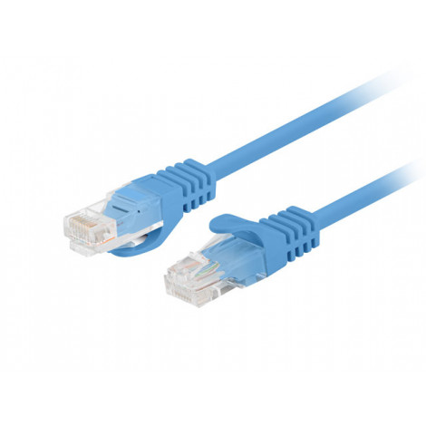 Lanberg Patchcord CAT.5E UTP 1.5M fluke passed 10-pack, Blue | PCU5-20CC-0150-B