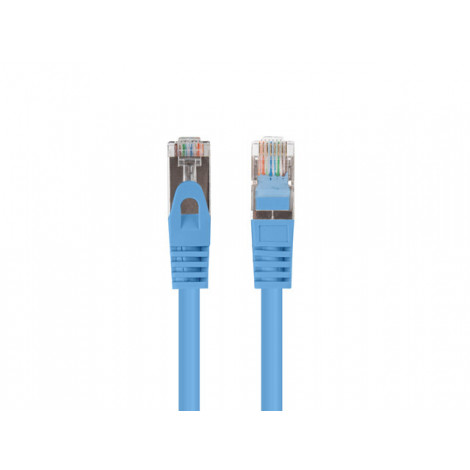Lanberg Patchcord CAT.6 FTP 3M fluke passed 10-pack, Blue | PCF6-20CC-0300-B