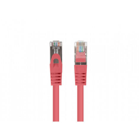 Lanberg Patchcord CAT.6 FTP 0.25M fluke passed 10-pack, Red | PCF6-20CC-0025-R
