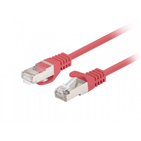 Lanberg Patchcord CAT.6 FTP 0.25M fluke passed 10-pack, Red | PCF6-20CC-0025-R