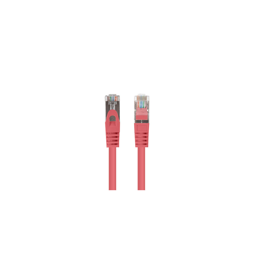 Lanberg Patchcord CAT.6 FTP 1M fluke passed 10-pack, Red | PCF6-20CC-0100-R