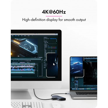 Raidsonic Spade Dock 4081 (Off-Screen Button) | IB-DK4081-SO