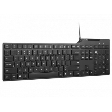 Lenovo USB-A Wired Smartcard Keyboard 5000 | Keyboard | Wired | Estonian | Plunger Type Switch | Black | Brown Box