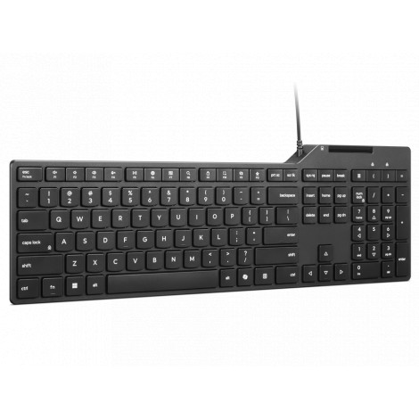 Lenovo USB-A Wired Smartcard Keyboard 5000 | Keyboard | Wired | Estonian | Plunger Type Switch | Black | Brown Box