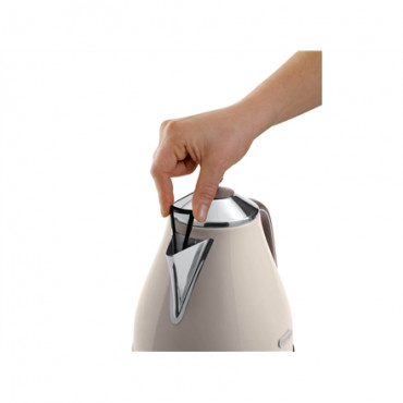 Delonghi | KBOV 2001.BG | Standard kettle | 2000 W | 1.7 L | Stainless steel | 360 rotational base | Beige