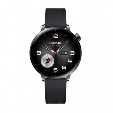 OnePlus Watch 3 (43mm) | Smart watch | GPS (satellite) | AMOLED | 1.32" | Black Steel