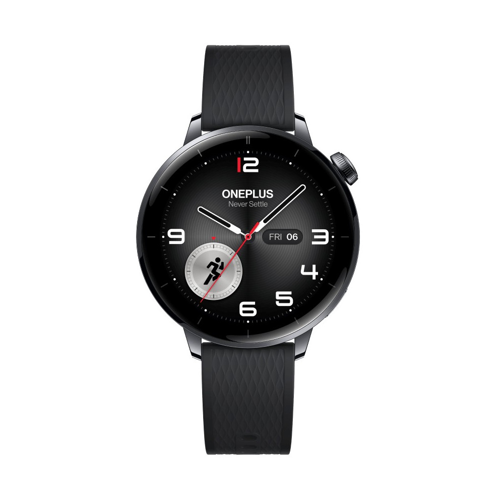OnePlus Watch 3 (43mm) | Smart watch | GPS (satellite) | AMOLED | 1.32" | Black Steel