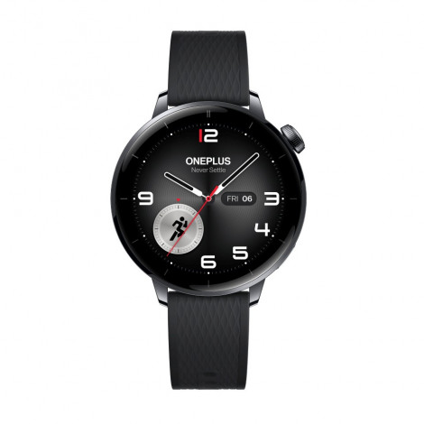 OnePlus Watch 3 (43mm) | Smart watch | GPS (satellite) | AMOLED | 1.32" | Black Steel