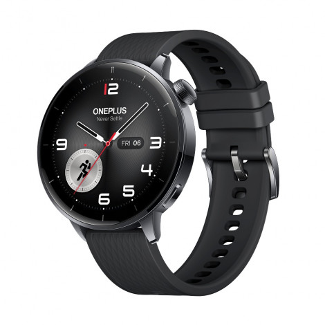 OnePlus Watch 3 (43mm) | Smart watch | GPS (satellite) | AMOLED | 1.32" | Black Steel