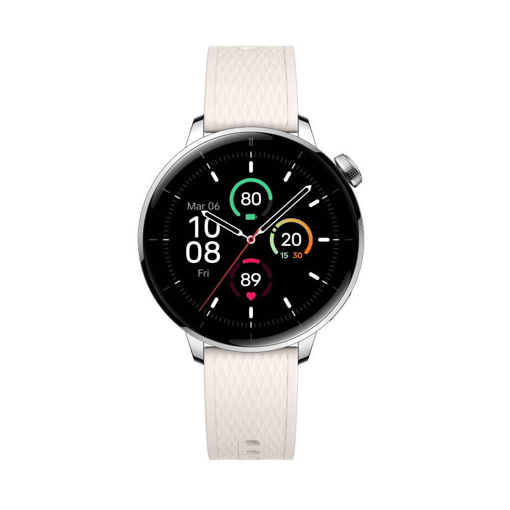 OnePlus Watch 3 (43mm) | Smart watch | GPS (satellite) | AMOLED | 1.32" | Silver Steel