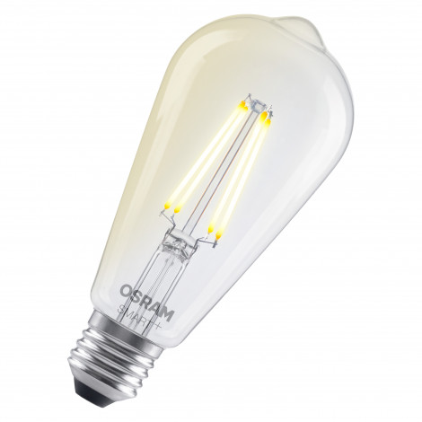 Osram SMART+ MATTER Dimmable Classic Edison 60 827 E27 | E27 | 6 W | Warm White | Wi-Fi