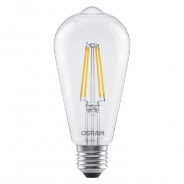 Osram SMART+ MATTER Dimmable Classic Edison 60 827 E27 | E27 | 6 W | Warm White | Wi-Fi