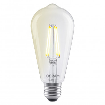 Osram SMART+ MATTER Dimmable Classic Edison 60 827 E27 | E27 | 6 W | Warm White | Wi-Fi
