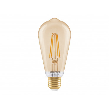 Osram SMART+ MATTER Filament Dimmable Classic Edison 53 824 Gold | E27 | 6 W | Warm White | Wi-Fi