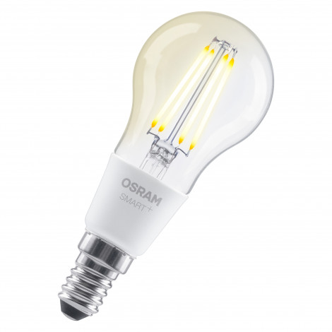 Osram SMART+ MATTER Filament Dimmable Classic P40 827 | E14 | 4 W | Warm White | Wi-Fi