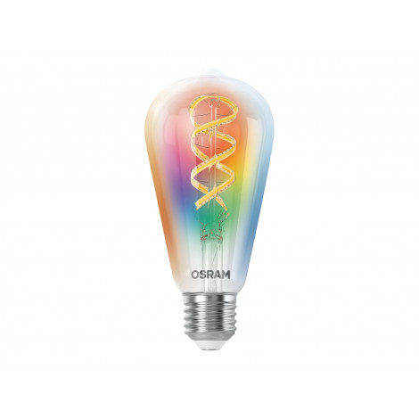 Osram SMART+ MATTER Filament Multicolor Classic Edison 40 | E27 | 4.8 W | RGBW | Wi-Fi