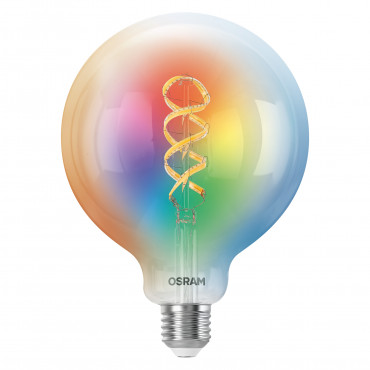 Osram SMART+ MATTER Filament Multicolor Classic Globe 125 40 | E27 | 4.8 W | RGBW | Wi-Fi