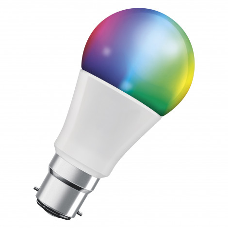 Osram SMART+ MATTER Multicolor Classic A60 Single Pack | B22d | 9 W | RGBW | Wi-Fi