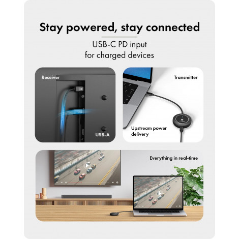 Raidsonic Wireless USB-C to HDMI Video Transmission System | IB-WL101