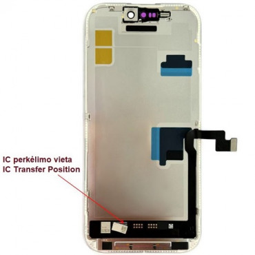 Ekranas skirtas iPhone 16 Pro, LTPO Soft OLED, 120Hz
