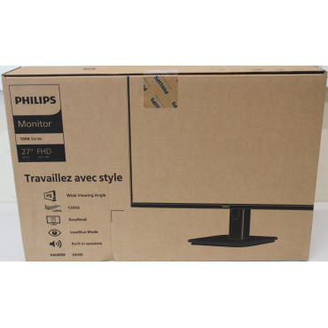 SALE OUT. PHILIPS 27E1N1100A/00 27" 16:9/1920x1080/250cdm2/4ms/VGA HDMI Audio out, DAMAGED PACKAGING | SALE OUT. | Philips | 27E
