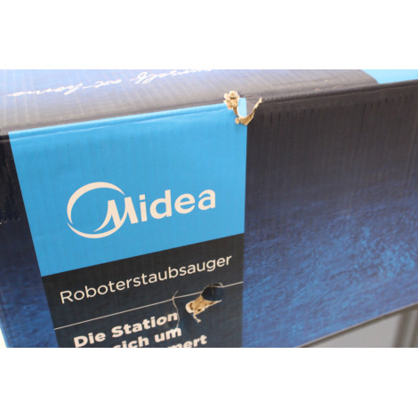 SALE OUT. Midea V12 Robot Vacuum Cleaner, White | Midea | Robot Vacuum Cleaner | V12 | Wet&Dry | 5200 mAh | Dust capacity 3 L | 